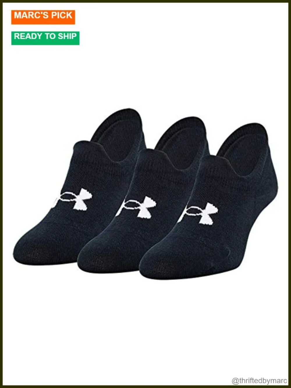 Essential Ultra Low 6-Pack No-Show Socks for Men